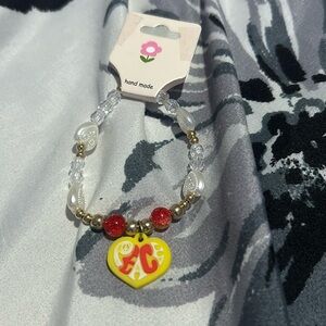 Bracelet with Peace Charm
